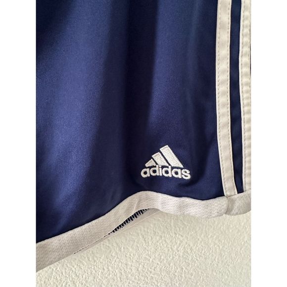 Adidas climacool high waisted jersey basketball shorts in navy - Picture 3 of 7